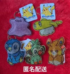ポケットモンスター キラキラキーホルダー ５点セット