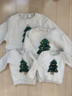 クリスマスツリー トレーナー XL L キッズ90