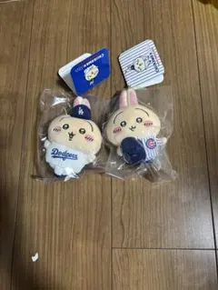 ちいかわ×MLB マスコット（カブス） （ドジャース）うさぎ　2点　新品未開封品