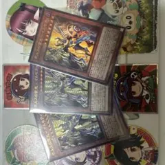 遊戯王　ホルスの栄光イムセティ　レリーフ3枚