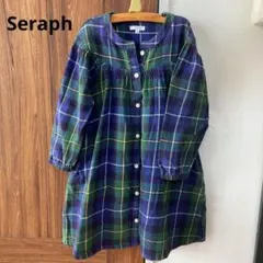 Seraph チェックのワンピース