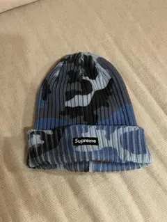 Supreme カモフラージュ ニット帽 ビーニー - メルカリ