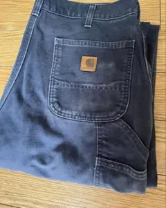 カーハート　ペインターパンツ　ネイビー　グッド