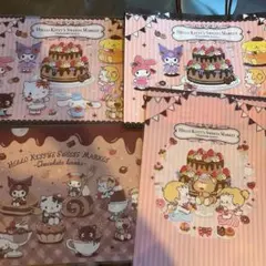 サンリオ クリアファイル 3枚セット　紙袋セットのサムネイル