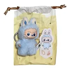 POPMART イニシャルラブブ ぬいぐるみペンダント　D