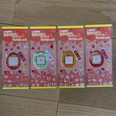 たまごっち 赤いシリーズ キラキラシール4 全4種セットのサムネイル