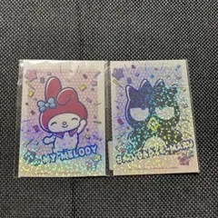 マイメロディ バッドバツマル ホログラムカード 2枚セット