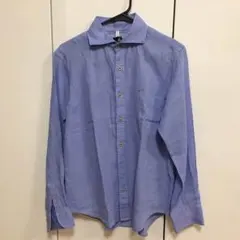 未使用美品 ブルー長袖シャツ サイズM UNIVERSITY OF OXFORD