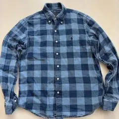 Ralph Lauren クラシックフィット インディゴシャツ　現行タグ