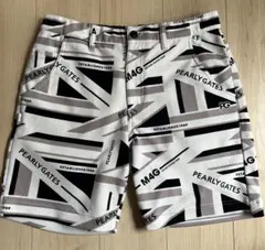 パーリーゲイツ ハーフパンツ シュートパンツ シアサッカー 5/L
