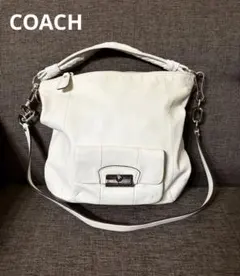【美品】COACH コーチ クリスティン レザー ホーボー 2wayバッグ