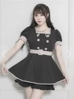 pium ピウム カットアウトバイカラーセットアップ ブラック | Mercari