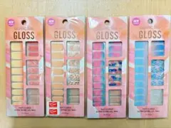 新品未使用　ダッシングディバ　グロスジェルネイルシール 4セット②