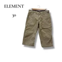 ELEMENT エレメント　メンズ　クロップド丈　チノパン　ベージュ　30のサムネイル