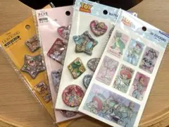 セリア Disney ウォーターシール　3Dシール　トイストーリー