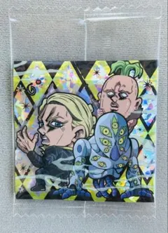 ジョジョの奇妙な冒険シールウエハースJO5-27SRプロシュートTGDペッシBB