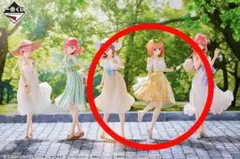 五等分の花嫁∬ あなたと一緒に。D賞 中野四葉 ワンピース衣装フィギュア