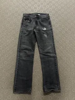 アメカジ　Levis501後染めブラックデニム
