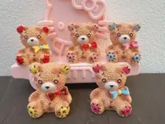 ⭐️早い者勝ち　ラスト1セット❣️超可愛い　デコパーツ ぬいぐるみ　BIGサイズ