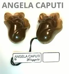 新品未使用 ANGELA CAPUTIのブラックゴムバングル - メルカリ