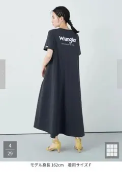 サマーセール　アースミュージックアンドエコロジー×ラングラー　ロングワンピース