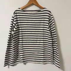 ボーダーtシャツ 長袖 l