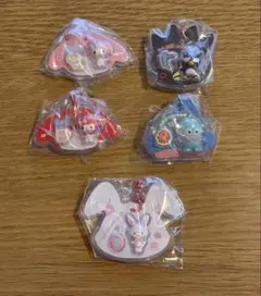 サンリオキャラクターパッケージチャーム5点セット