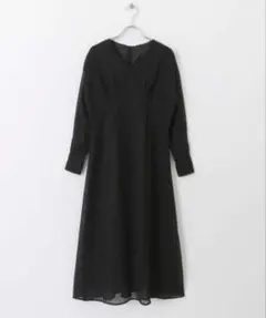 ラメ ロングワンピース