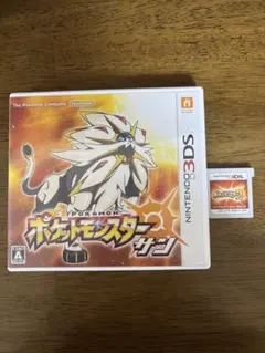 ポケットモンスター サン 3DS ソフト　カビゴンGXポケモンカード