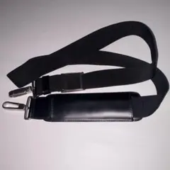 dunhill ダンヒル ボストンバッグベルト ブラック レザー