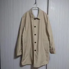 美品_アニヴェルセルリバーシブルステンカラーコート 花粉対策 AOKI Lサイズ