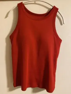 UNIQLO レッド タンクトップ Lサイズ