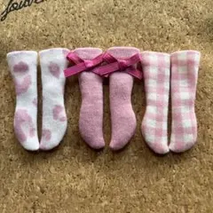 ミディブライス　ピンク靴下セット