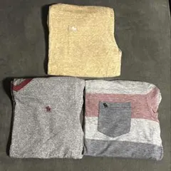 Abercrombie & Fitch アバクロTシャツ3枚売り