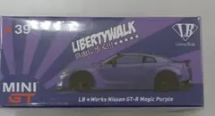 miniGT リバティーウォークLB GTR マジックパープル No.39未開封