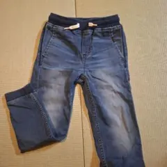 &DENIM ジョガーパンツ UK 7-8 デニムブルー