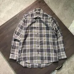 8BS1 Hiroko Koshino Homme チェックシャツ　M 古着のサムネイル