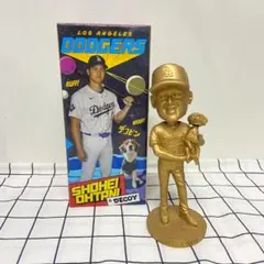 大谷翔平　デコピン　ゴールド　ボブルヘッド　来場者限定　スタジアム配布　新品 MS】超レア！ゴールド限定版 大谷翔平 デコピン 8月28日