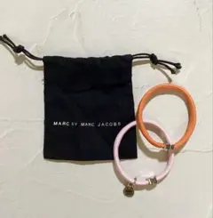 미사용 마크 바이 마크 제이콥스 팔찌 헤어 엘라스틱 2개 세트