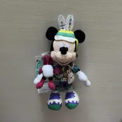 ミッキーマウス　うさたま　ぬいぐるみバッジ　2022  イースター