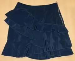 H&M ネイビー フレアスカート EUR 36