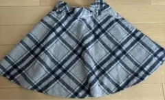 ポンポネット　スカート　140 起毛