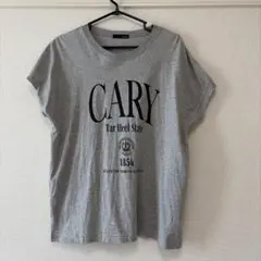 RANAN ロゴ 半袖 Tシャツ グレー