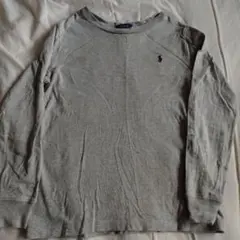POLO RALPH LAUREN 長袖カットソー グレー