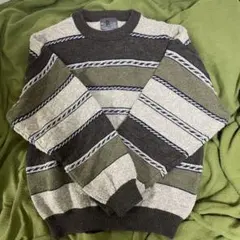 ストライプセーター