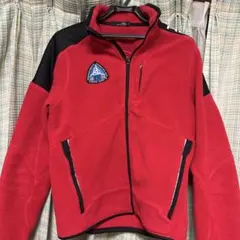 RLX 赤 フリースジャケット 長袖 ラルフローレン