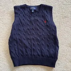 美品　ラルフローレン　ニットベスト　6