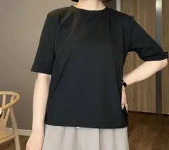 未使用　しまむら　lutique × ammy ハート刺繍リブプルオーバー