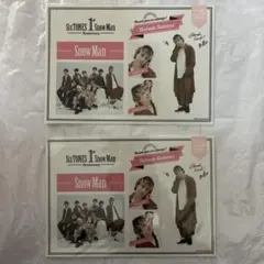 新品未開封Snow Man 1st Anniversary ステッカー佐久間大介