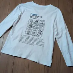 Getuppearlyバックプリント ロンT